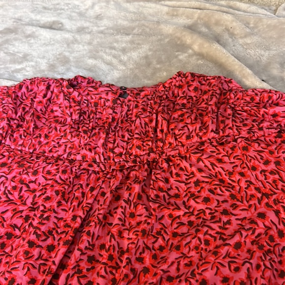 Boden floral yoke midi dress - Picture 4 of 7